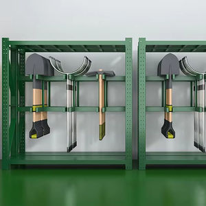 رفوف تخزين رخيصة متعددة الوظائف أرفف فولاذية متينة رفوف أصلية 4 طبقات - Product Image 3