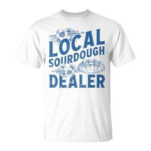 T-shirt de boulangers de pain au levain local - Product Image 1