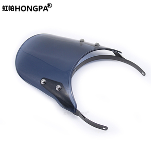 Moto 7.5 "parabrezza carenatura faro per <span class=keywords><strong>Royal</strong></span> <span class=keywords><strong>Enfield</strong></span> Classic 500cc Stealth Black Desert Blue Squadron Custom - Product Image 6
