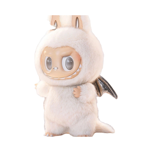 Popmart zimomo trắng thiên thần 2.0 Vinyl mặt hình labubu bởi nắng và mây trong kho ép đùn nhựa mô hình - Product Image 1