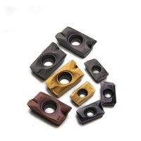 Inserts de fraisage CNC en carbure de tungstène APMT1604 pour porte-outils CNC, prix bas pour trouver un agent mondial