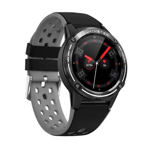 GPS 스마트 시계 혈압 안드로이드 Ios Smartwatch Reloj 피트니스 트래커 블루 치아 Smartwatch 스포츠