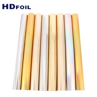 Rouleaux de feuille de marquage à chaud PET génériques et feuille de couleur argentée pour applications sur papier, plastique, cuir, textile, tissu