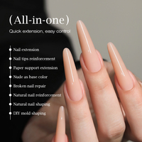 MRNAIL Gel de construction pour ongles personnalisé, vernis à ongles en gros, nouvelle génération, sans TPO, sans HEMA, pots pour ongles