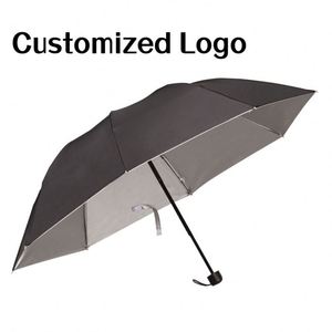Paraguas Publicitarios Personalizados al por Mayor con Logotipo Impreso, Plegables para Sol y Lluvia, de Material Oxford con Mango de Plástico, Económicos para Promoción - Product Image 5