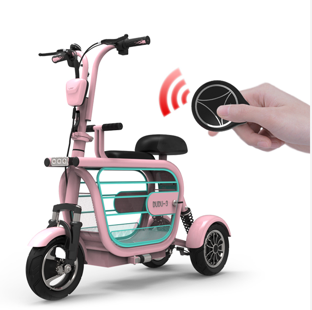OEM Factory Electric Tricycle Supplier Three Wheels Electric Bike 48V 400W Ebike Electric Bicycle