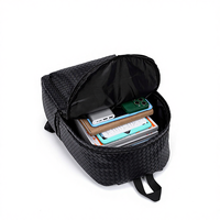 Sac à dos pour ordinateur portable de luxe brodé, ensemble unisexe, sac d'école tendance avec USB et panneau solaire, sac à bandoulière personnalisé imperméable