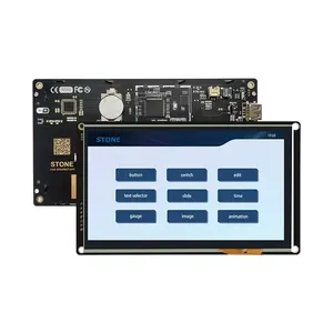 3.5 Inch 320*240 HMI Touch Panel TFT LCD Module With RS232/RS485/TTL And High Resolution For Industrial Use