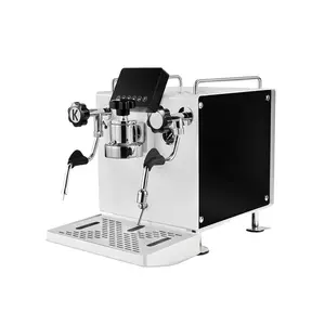 Vintage İtalyan Espresso kahve makinesi ön infüzyon fonksiyonu ile profesyonel kahve dükkanı ekipmanları makinesi yapma