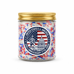Scented Candle Vanilla Ice Cream Fragrance Soy Wax Cylinder Home Decor Gift Box 250 Years Of Awesome Design - Product Image 3