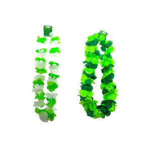 Décorations pour la fête de la Saint-<span class=keywords><strong>Patrick</strong></span>, colliers pour fêtes irlandaises, guirlandes de fleurs pour le Mardi Gras, décorations de fête hawaïennes pour le Mardi Gras - Product Image 1