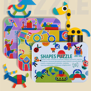 Rompecabezas Educativo <span class=keywords><strong>de</strong></span> <span class=keywords><strong>Madera</strong></span> para Niños Konig Kids, Diseño 3D <span class=keywords><strong>de</strong></span> Números y <span class=keywords><strong>Letras</strong></span>, Aprendizaje del Inglés, Juguetes Educativos Personalizados para Niños - Product Image 4