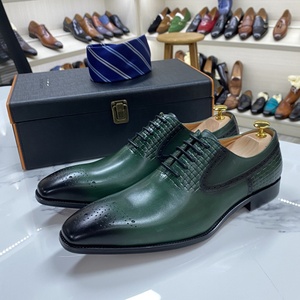 Zapatos Oxford de Último Diseño en Talla Grande, Venta Directa, Zapatos Casuales de Negocios Formales de Cuero Genuino para Hombre - Product Image 2