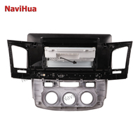 Lecteur DVD de voiture Android Navihua 12,3 pouces, autoradio, caméra de rétroviseur de voiture, 360 degrés pour Toyota Hilux, climatisation manuelle, 2009-2015