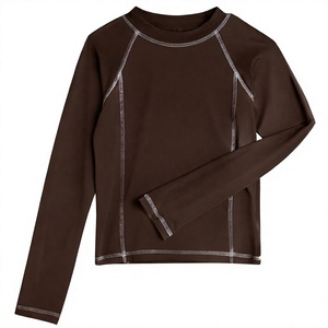 Rashguard pour homme de couleur unie, confortable et respirant, fabrication à prix abordable, taille adulte, personnalisable pour homme - Product Image 1