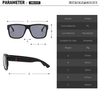 Vente en gros de lunettes de soleil polarisées design de luxe avec logo personnalisé en plastique UV400 pour femmes hommes élégantes pour les loisirs conduite lunettes de soleil
