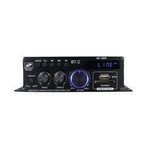 Amplificador AK380 de 12V para Auto y Hogar, en Color Azul, Fabricado en Metal, Ideal para Comercio Electrónico Transfronterizo - Product Image 5