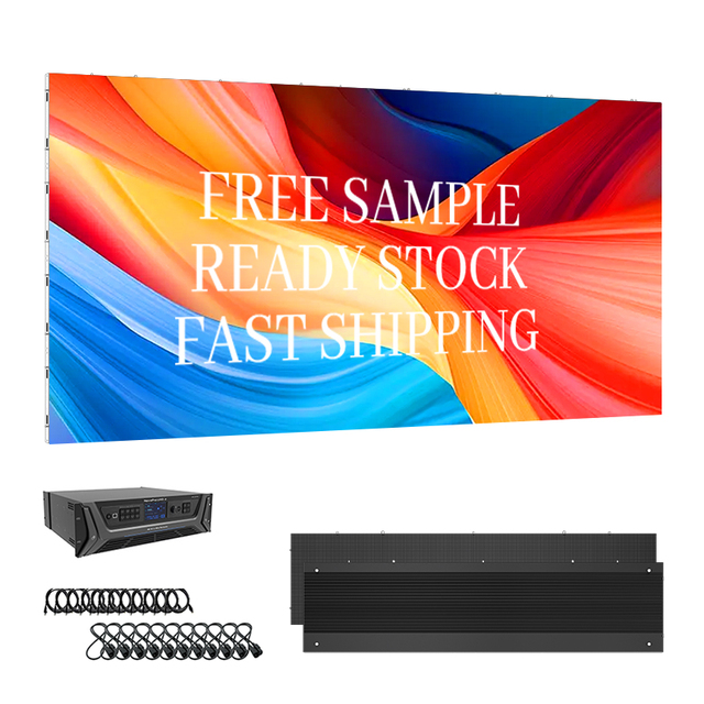 Fixed Pitch 7680Hz GOB P2.5 SMD Full Color 16-Bit Color Depth Aluminum LED Video Wall Panel 8K Resolution Sunlight Display
