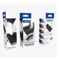 Pour PS5 contrôleur sans fil Dock chargeur pour PS5 contrôleur de jeu Base de charge pour PS5 double poignée double chargeur
