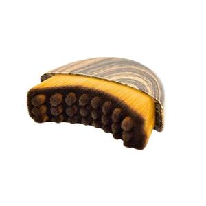 Neue Guasha Lymphatic Contour Körper bürste Weiches synthetisches Haar Crescent Lightweight <span class=keywords><strong>Plastic</strong></span> Handle Custom Logo - Product Image 4