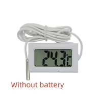 Mini thermomètre numérique LCD pratique, capteur hygromètre, jauge, moniteur de réfrigérateur, aquarium, affichage, détecteur d'humidité FY-10