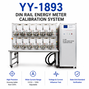 YY-1893 DIN Rail Energy <b>Meter</b> Calibration System CT Connected <b>Meter</b> Testing Equipment Wide Current Output Range - Product Image 3
