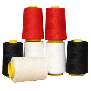 Edredón de costura a mano, hilo de algodón blanco, Rollo grande, hilo Pagoda, costura a mano para el hogar, hilo grueso, aguja de coser - Product Image 1