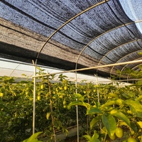 Zwaarbelastbaar opvouwbaar draagbaar duurzaam anti-verouderings ademend HDPE UV-gestabiliseerd geweven rechthoekig landbouw/tuin zonnescherm