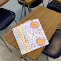 Carnet à spirale personnalisé imprimé en couleur, agenda de bureau avec votre logo et texte, cahiers à spirale pour l'école, format personnalisé pour étudiants