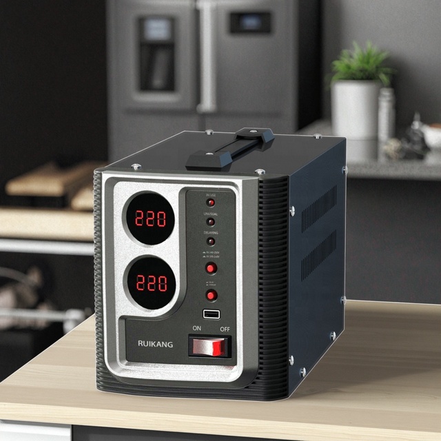 Factory Directly 500-5000w Table Type Automatic Voltage Regulator with High/Low Voltage Protection