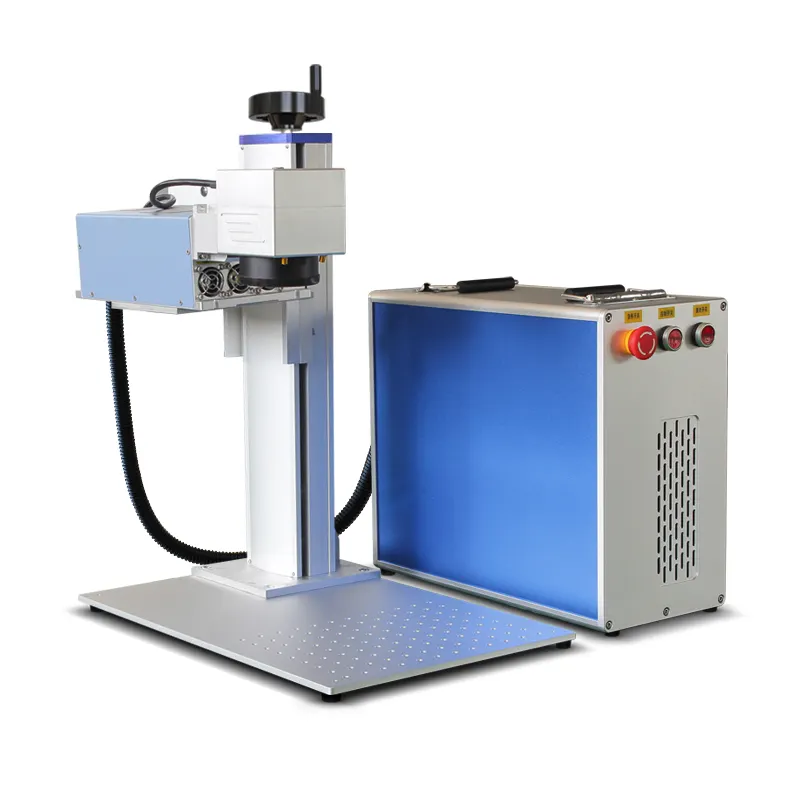 PVC profissional de alta precisão para etiqueta QR, código de barras, data de produção, máquina de marcação a laser UV/CO2 de produção em massa