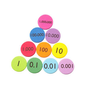 Jouets éducatifs pour enfants en mousse EVA de couleur en gros, aides pédagogiques, jeux éducatifs précoces, nombres, jeu cognitif - Product Image 1