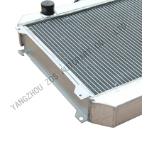 Radiador de Aluminio para Nissan Datsun Serie 720 710 610 510 L20B Stanza Skyline BJR30 1974-1979