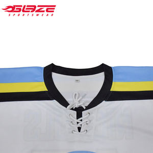 بيع بالجملة مخصص رخيصة فارغة أزياء التسامي ممارسة هوكي الجليد جيرسي - Product Image 5