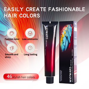 WAYWARD Crema Colorante <span class=keywords><strong>Permanente</strong></span> per Capelli a Basso Contenuto di Ammoniaca con Proteine del Grano e Cheratina Riparatrice, Micro Pigmenti Intensi, Tinta per Capelli a Lunga Durata - Product Image 3