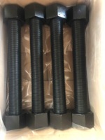 3.5" x 750 Length SA193B7 / SA194 2H Stud Bolts & Nuts SA320L7 / SA194 Grade 7 Stud Bolt with Heavy Hex Nut