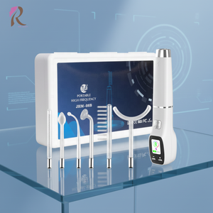 Kit de Electroterapia de Alta Frecuencia, Completo y de Buena Calidad, Juego de 4/5/6 Piezas con Múltiples Tubos para Tratamiento Facial y Corporal Completo - Product Image 1