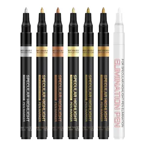 Highlight Chrome Mirror Marker Pen 0.7mm Metallic Color Marker