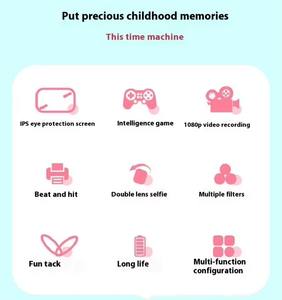X7d Hai Ống Kính Unicorn Trẻ Em Ngay Lập Tức In Máy Ảnh Selfie Trẻ Em Máy Ảnh 2.4 'Màn Hình 1080P Nhiệt Ngay Lập Tức In Máy Ảnh Quà Tặng Toddle Đồ Chơi - Product Image 6