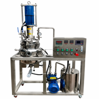 Réacteur de dispersion sous vide en acier inoxydable de 10 L pour le traitement chimique, machine de mélange