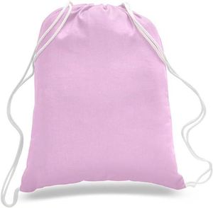 Wholesale Eco Library <b>School</b> <b>Backpacks</b> Cotton Cinch <b>Large</b> Capacity Colorful Cheap Fabric Drawstring Bag - Product Image 5