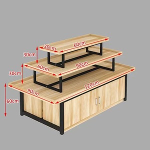 Expositor <span class=keywords><strong>de</strong></span> doble cara y tres niveles Nakajima para supermercados, ideal para promoción <span class=keywords><strong>de</strong></span> productos <span class=keywords><strong>de</strong></span> maternidad, bebé, joyería y cosméticos. - Product Image 5