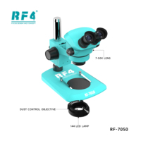 RF4 RF7050 Mikroskop Stereoskopik 7-50X Terlaris untuk Perbaikan Ponsel dan Layanan Pengelasan Tersedia
