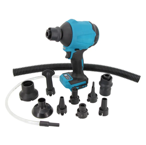 Teclado inalámbrico, ordenador, coche, limpiador, plumero y soplador de aire eléctrico con boquillas de accesorios, batería, pistola plumero de aire eléctrico - Product Image 1