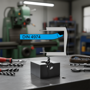 Herramienta de perforación soldada Fervi para orificios ciegos, estándar DIN 4974 - Product Image 3