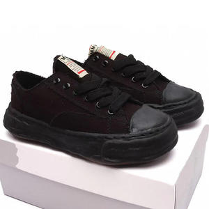 Zapatillas de Lona de Lujo con Cordones para <span class=keywords><strong>Hombre</strong></span>, Cómodas, de Alta Calidad, Negras, Casuales, para Caminar - Product Image 5