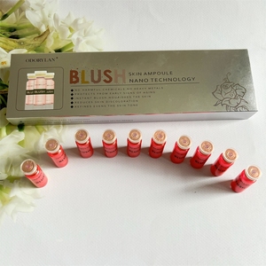 ODORYLan Blush en stock Ampoule semi-permanente Maquillage liquide <span class=keywords><strong>BB</strong></span> Blush pour le visage et les lèvres - Product Image 2