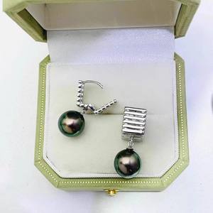 WENCHI Modelo 10740 Accesorios DIY para Perlas, Base Vacía para Pendientes de Plata S925, Hebilla de Oreja Dorada/Plateada para Perlas de 9-15mm, Pendientes de Moda - Product Image 3