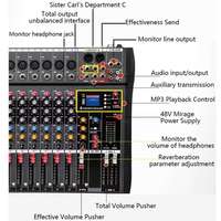 Mixer Audio Konsol 16 Saluran BHA CT160S dengan Graphic EQ, Kontrol MP3 Independen, Mendukung USB Komputer, Garansi Pabrik 12 Tahun, OEM, CE, FCC