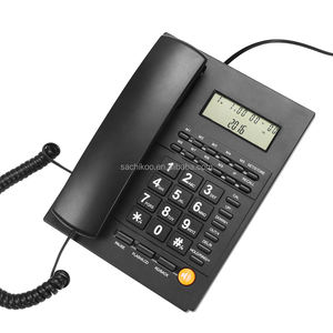 <span class=keywords><strong>Téléphone</strong></span> <span class=keywords><strong>fixe</strong></span> de chambre d'hôtel Sachikoo avec identification de l'appelant, modèle L009+, filaire, LAN, en coffret cadeau - Product Image 3